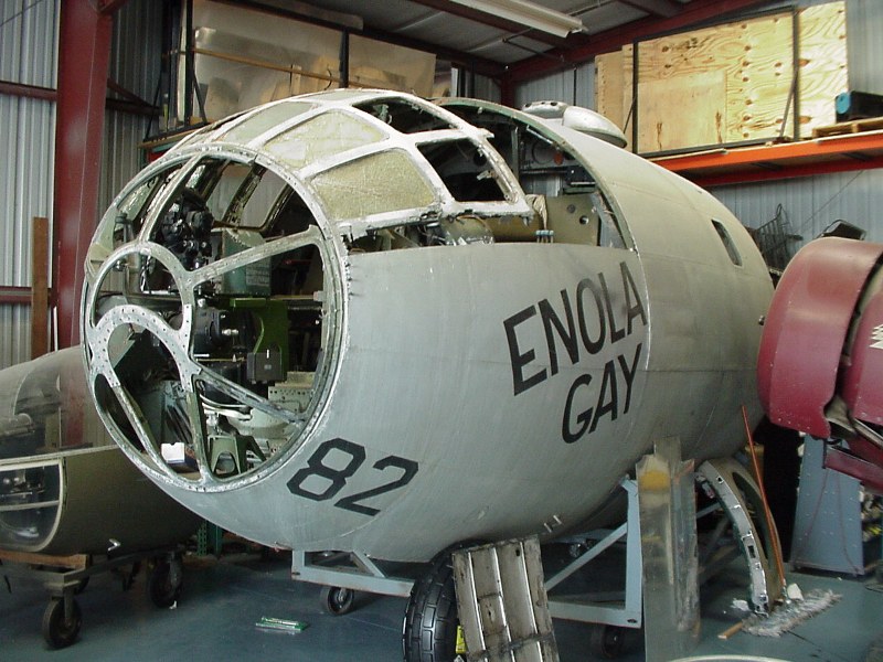 enola gay hangar decker field